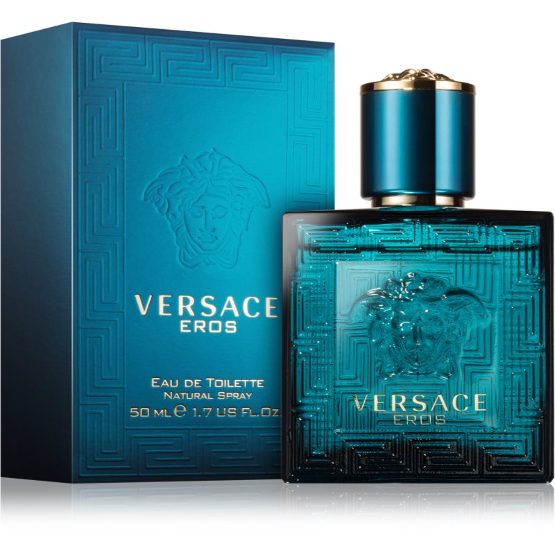 Versace Eros Eau De Toilette For Men 50 Ml