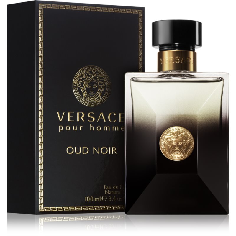 Versace Pour Homme Oud Noir Eau De Parfum For Men 100 Ml