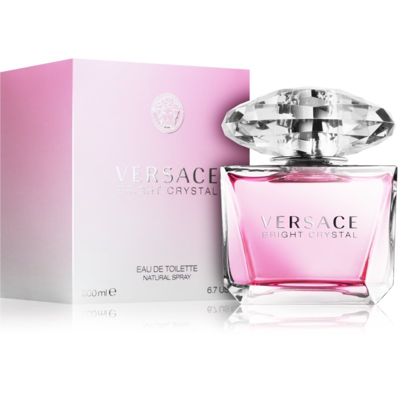 Versace Bright Crystal Eau De Toilette For Women 200 Ml