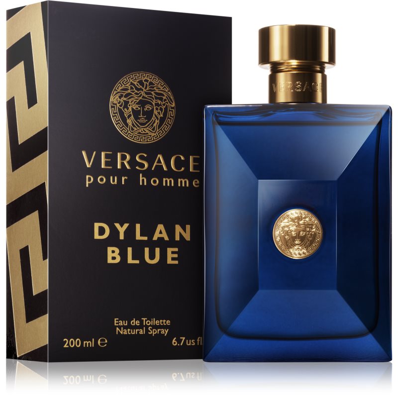 Versace Dylan Blue Pour Homme Eau De Toilette For Men 200 Ml