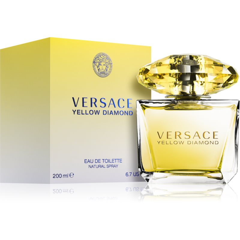 Versace Yellow Diamond eau de toilette for women 200 ml