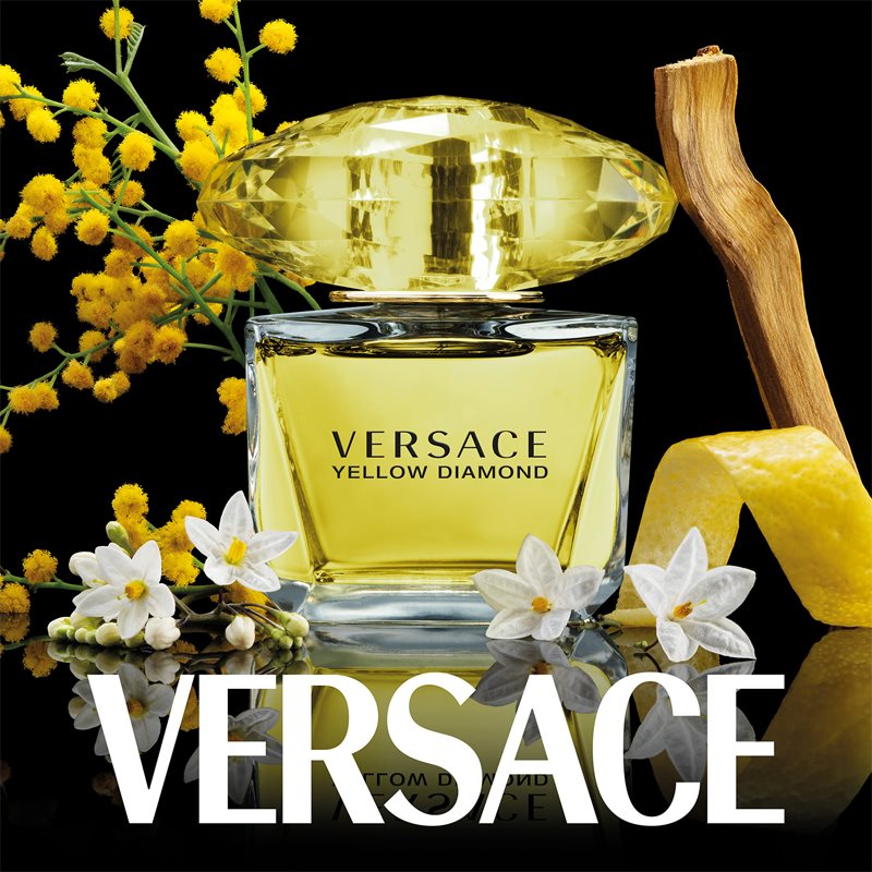 Versace Yellow Diamond Eau De Toilette For Women 200 Ml