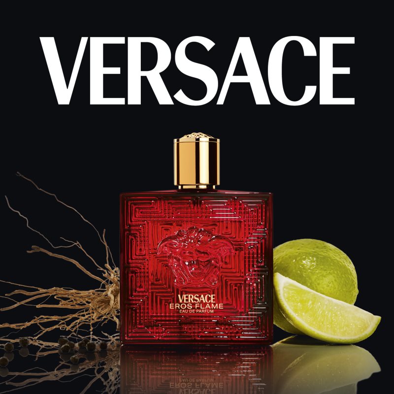 Versace - Eros Flame - Eau De Parfum Uomo 200 Ml Vapo - 2