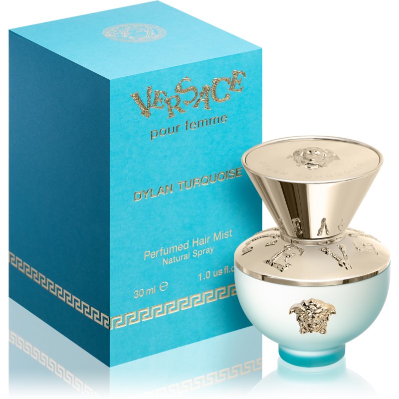 Versace Dylan Turquoise Pour Femme парфуми для волосся для жінок 30 мл