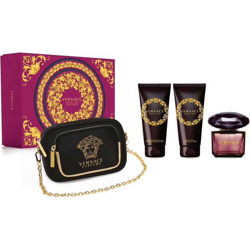 Versace Crystal Noir dovanų rinkinys moterims
