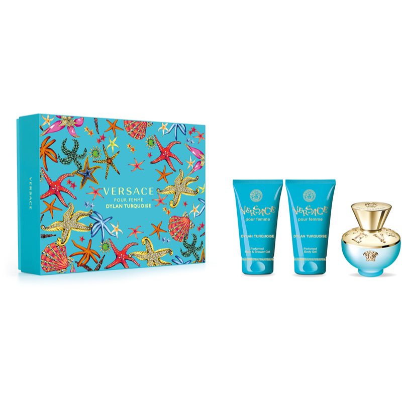 

Versace Dylan Turquoise Pour Femme подарунковий набір для жінок