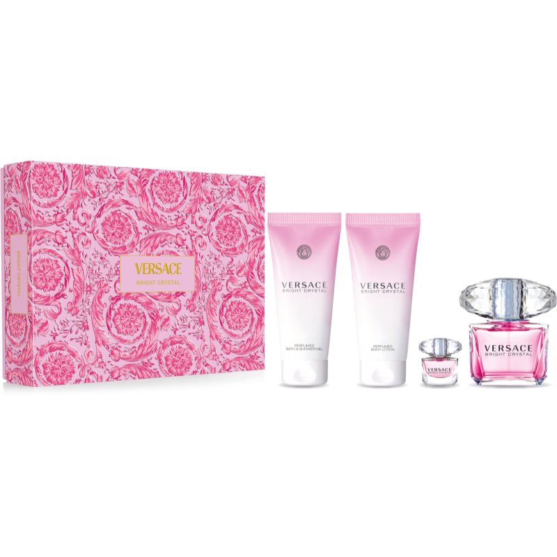 Versace Bright Crystal gift set for women
