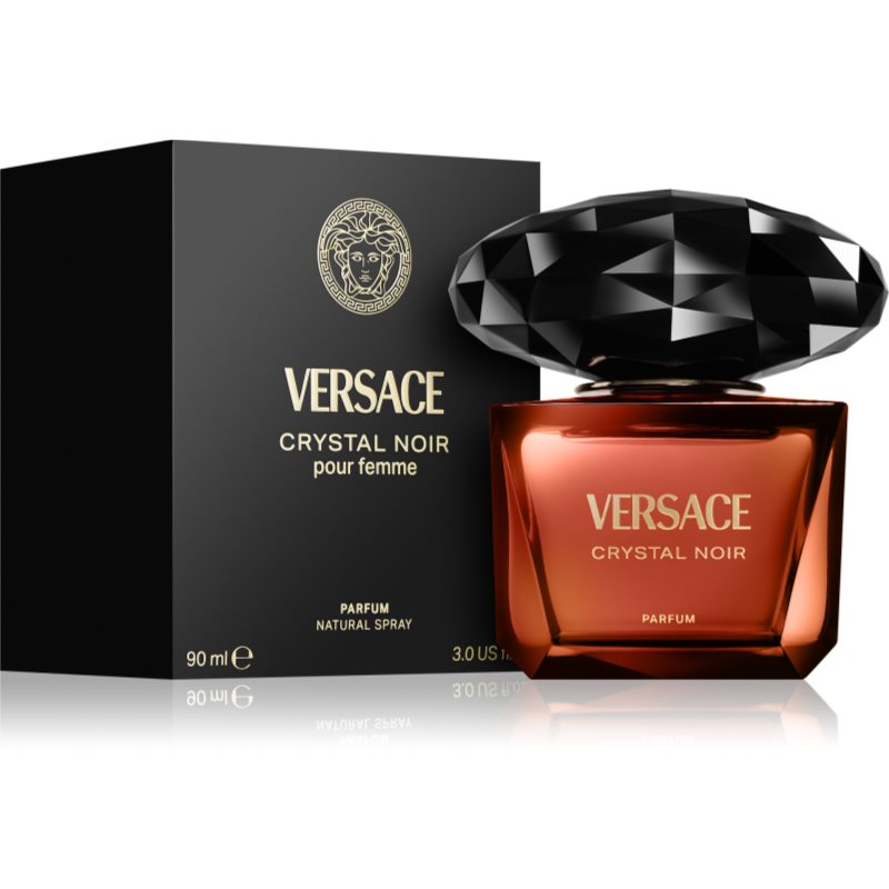 Versace Crystal Noir Parfum perfume for women 90 ml