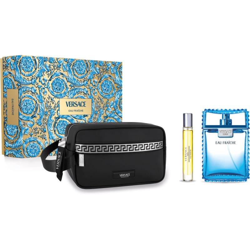 Photos - Other Cosmetics Versace Eau Fraîche gift set for men 