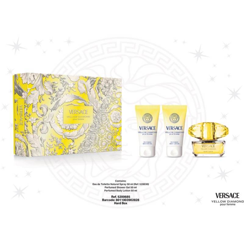 Versace Yellow Diamond dárková sada pro ženy