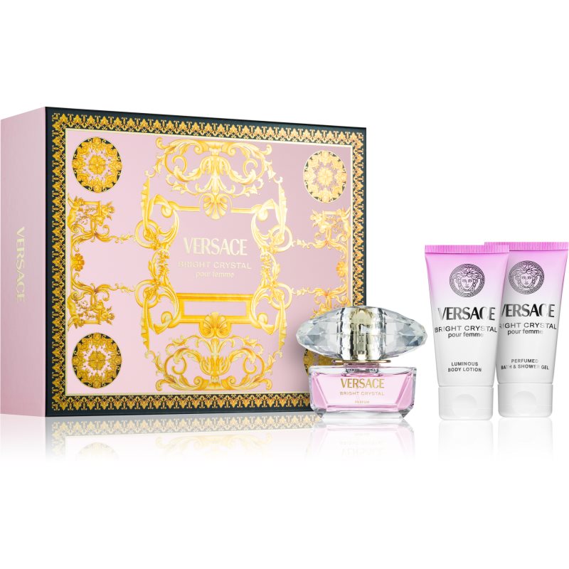 Versace Bright Crystal gift set for women 1 pc