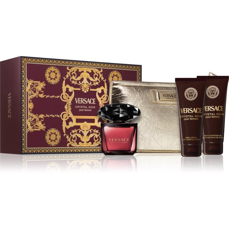 Versace Crystal Noir gift set for women 1 pc