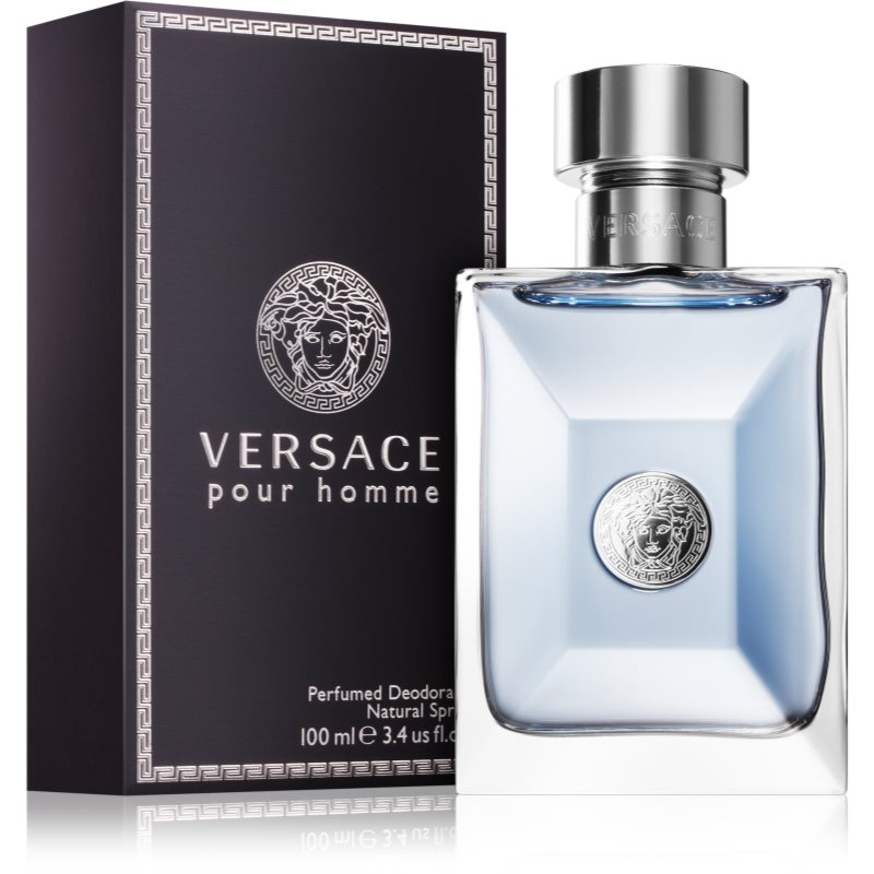 Versace Pour Homme Deodorant Spray For Men 100 Ml