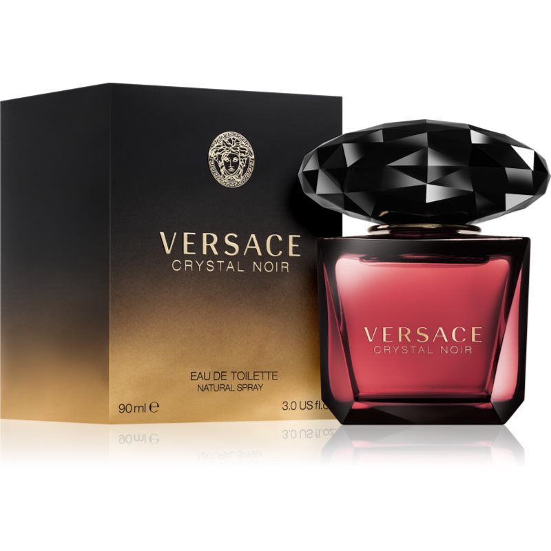 Versace Crystal Noir Eau De Toilette For Women 90 Ml