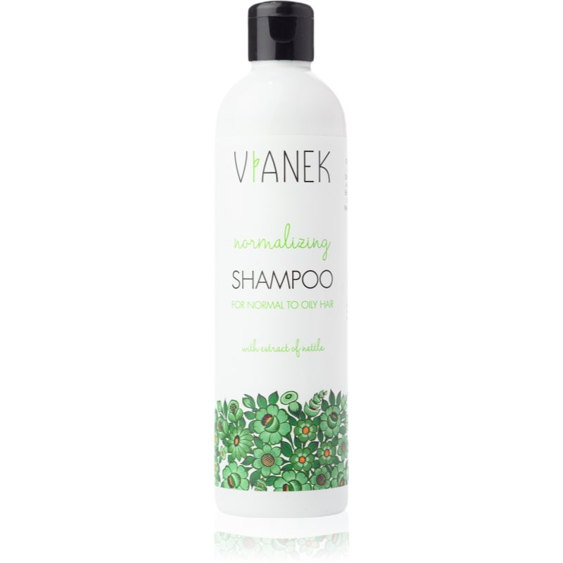 Vianek Normalizing jemný šampon ke každodennímu použití pro normální až mastné vlasy 300 ml