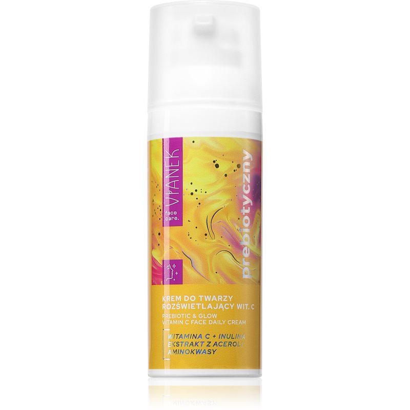 Vianek Prebiotic Glowing hidratáló és élénkítő arckrém prebiotikumokkal 50 ml akciós termékkép 1