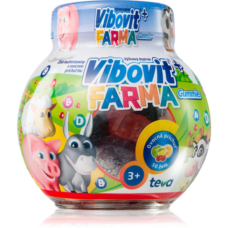 Vibovit Farma Gummies želé cukríky s multivitamínovým komplexom pre deti 50 ks kúpite na Notino.sk