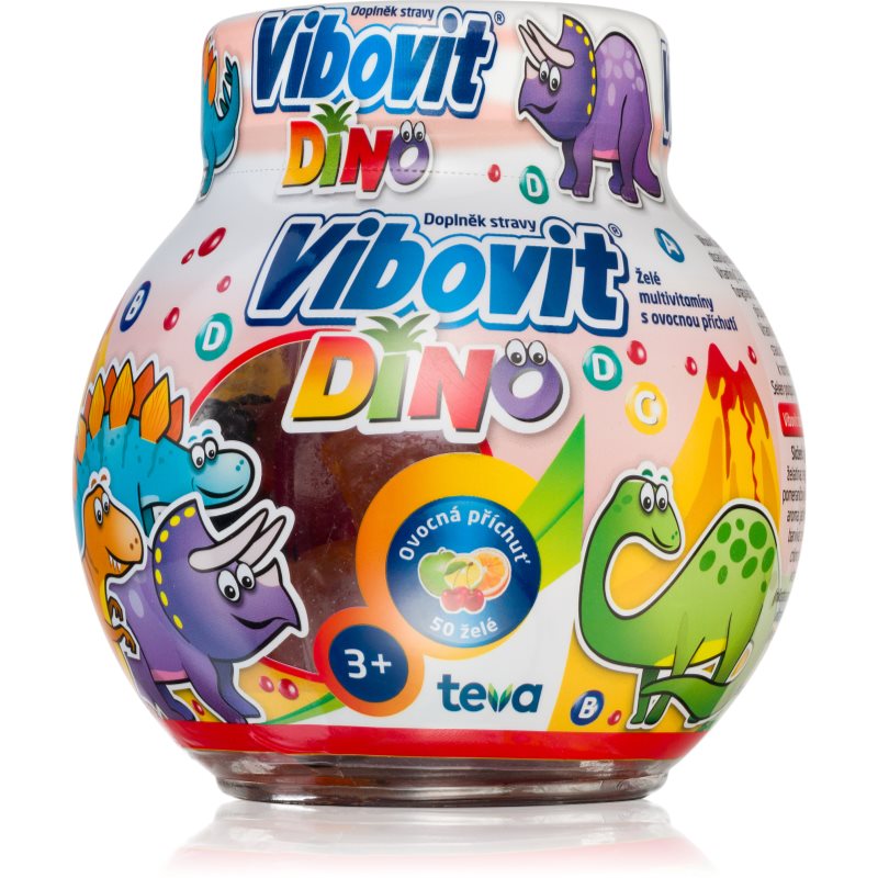 Vibovit Dino Jelly žuvacie mäkké tobolky s multivitamínovým komplexom pre deti 50 tbl kúpite na Notino.sk