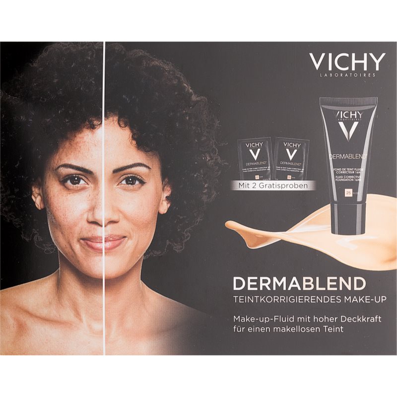 

Vichy Dermablend коректуючий тональний крем з UV-фільтром відтінок 25 Nude + 35 Sand 2 x