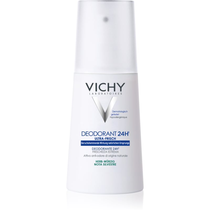 Vichy Deodorant 24h gaivinamasis purškiamasis dezodorantas jautriai odai 100 ml