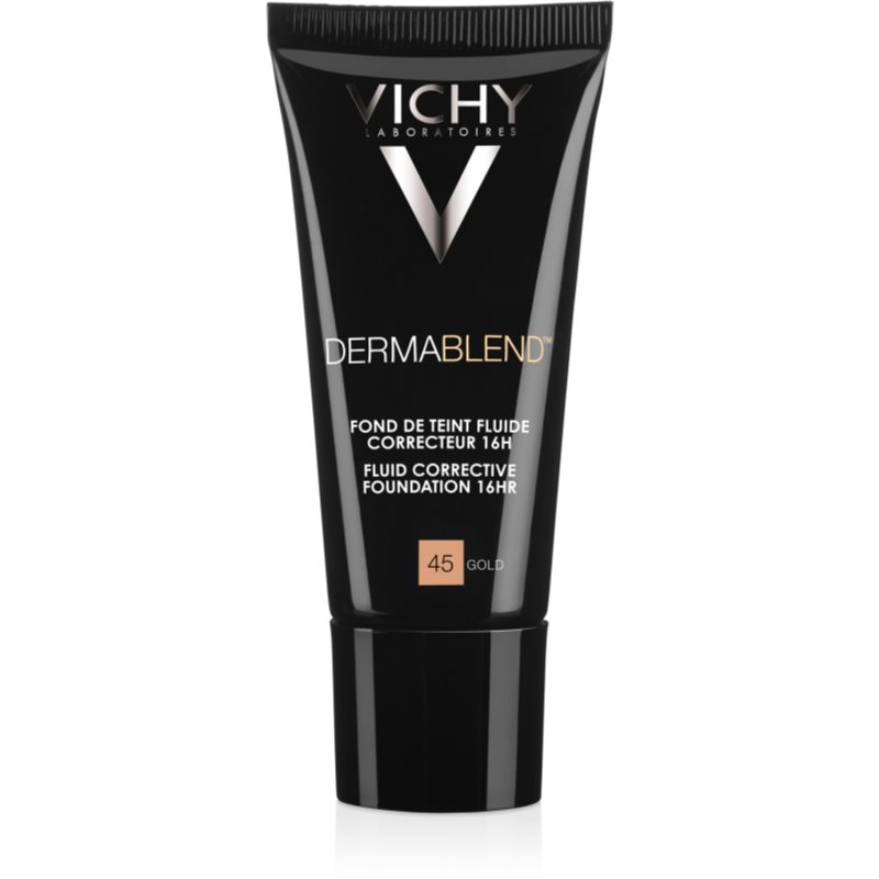 Photos - Other Cosmetics Vichy Dermablend corrective foundation with SPF shade 45 Gold 30 ml 