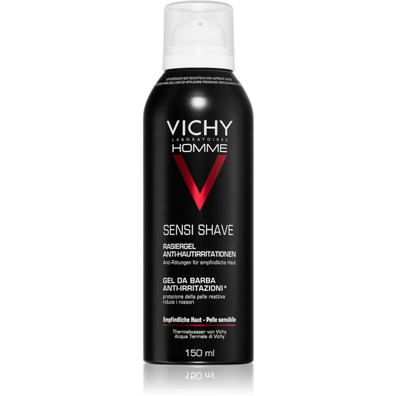 Vichy Homme Anti-Irritation гель для гоління для чутливої та подразненої шкіри 150 мл