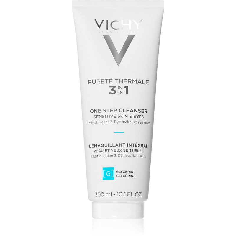 Photos - Facial / Body Cleansing Product Vichy Pureté Thermale makeup remover lotion 3-in-1 300 ml 