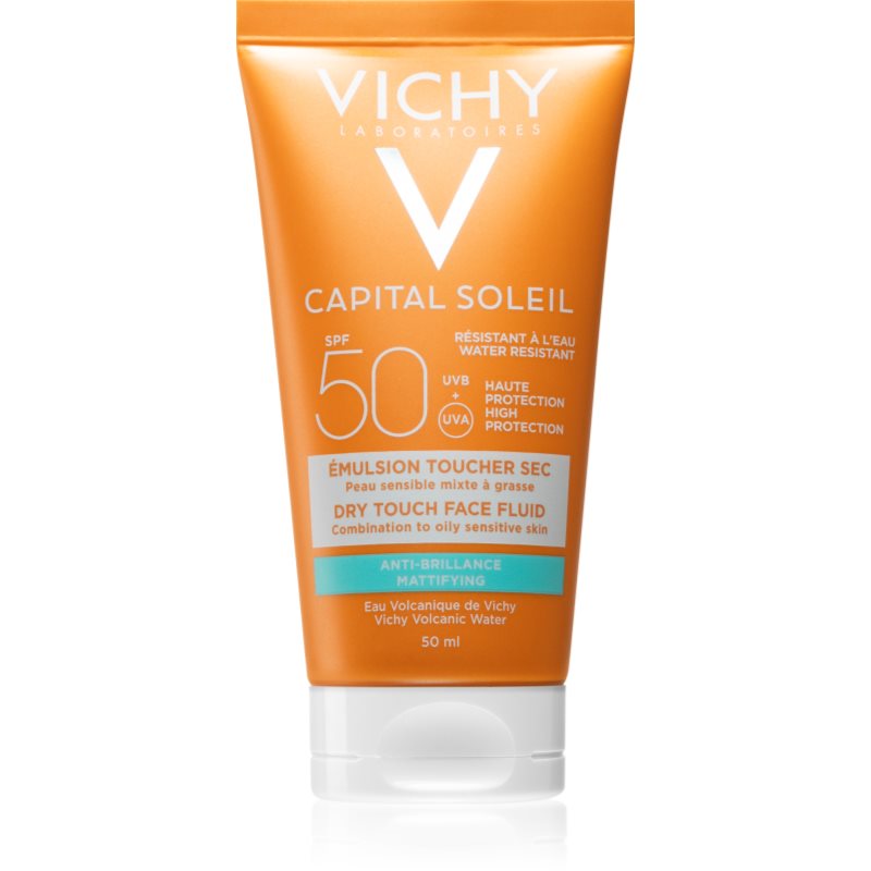 

Vichy Capital Soleil Idéal Soleil захисний матуючий флюїд для шкіри SPF 50