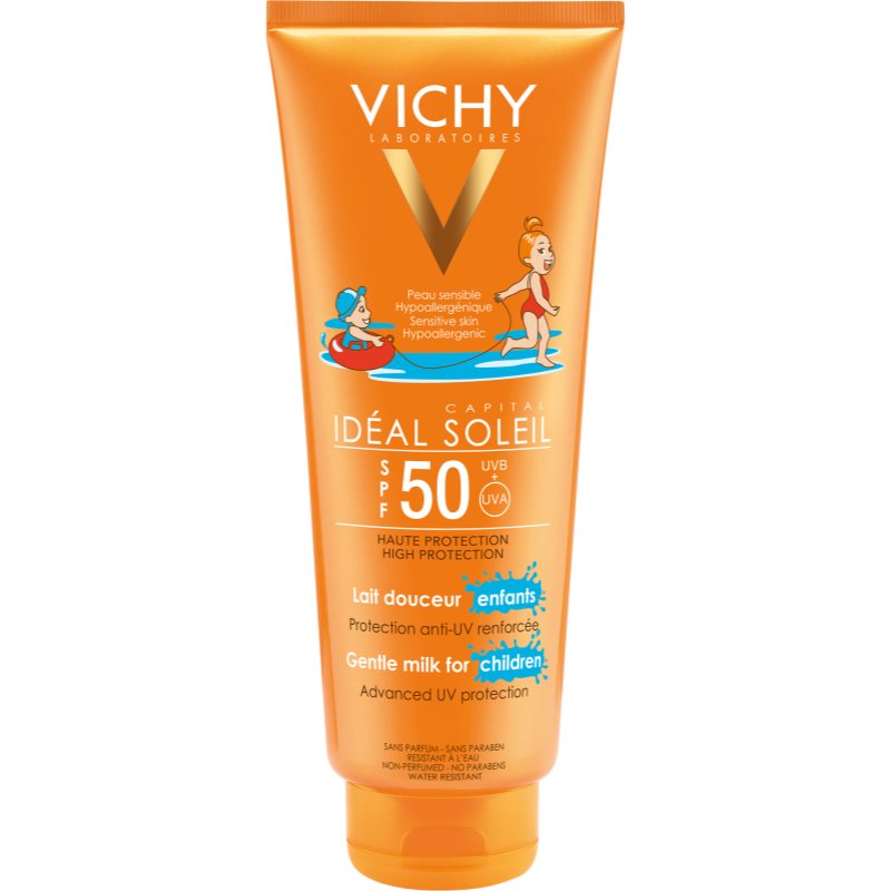 

Vichy Idéal Soleil Capital захисне молочко для дітей для обличчя та тіла SPF 50