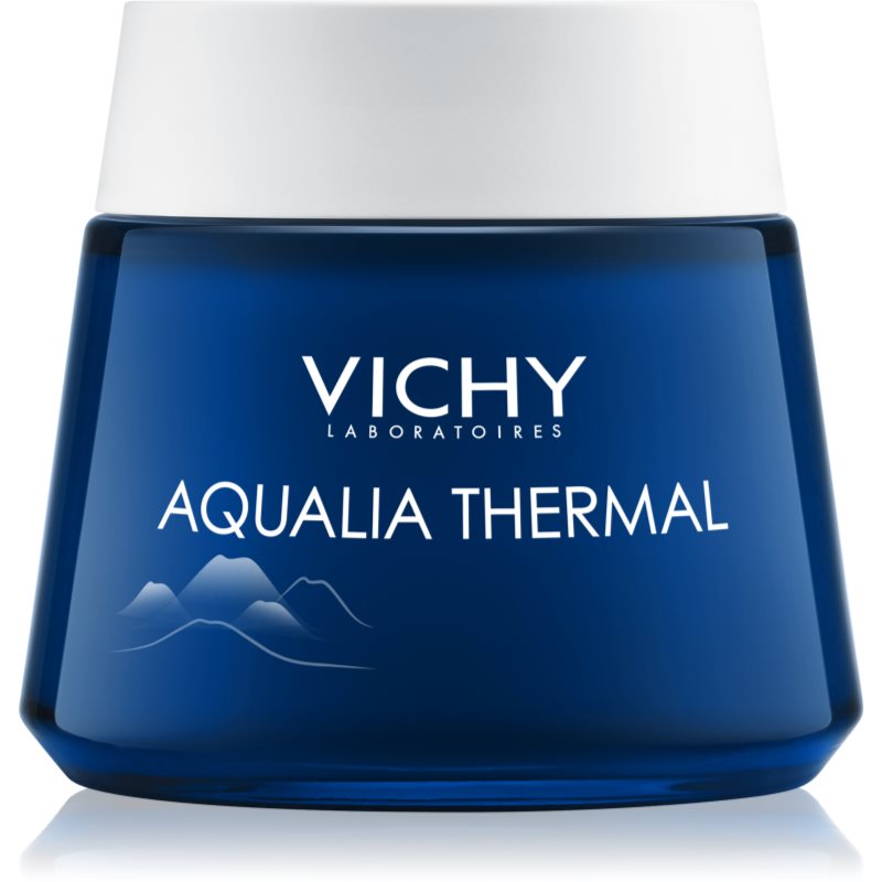 Vichy Aqualia Thermal Spa naktinė intensyviai drėkinanti priežiūros priemonė pavargusiai odai 75 ml