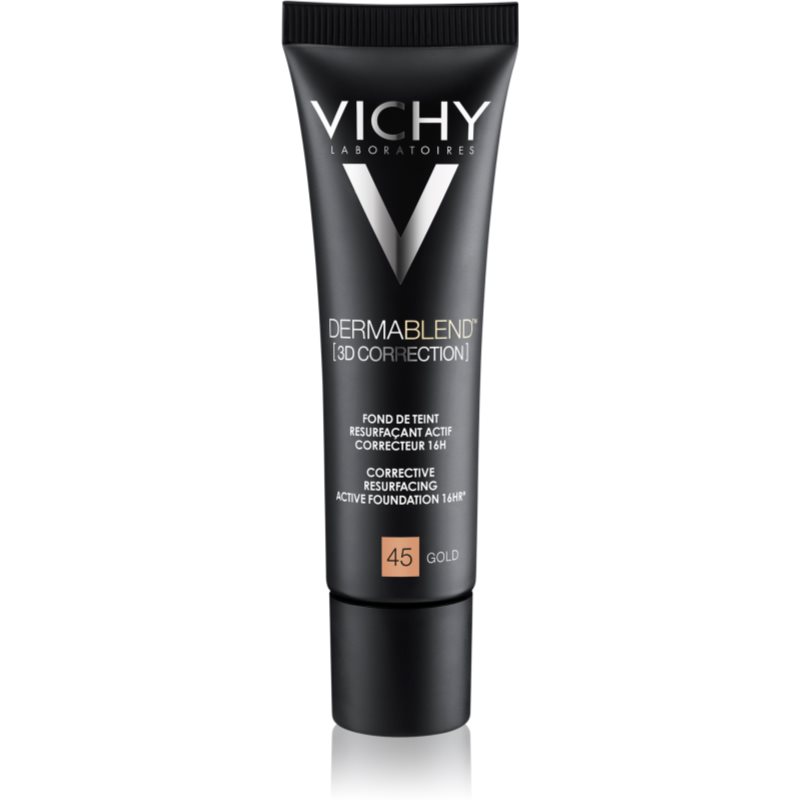 Vichy Dermablend 3D Correction corrective smoothing foundation SPF 25 shade 45 Gold 30 ml
