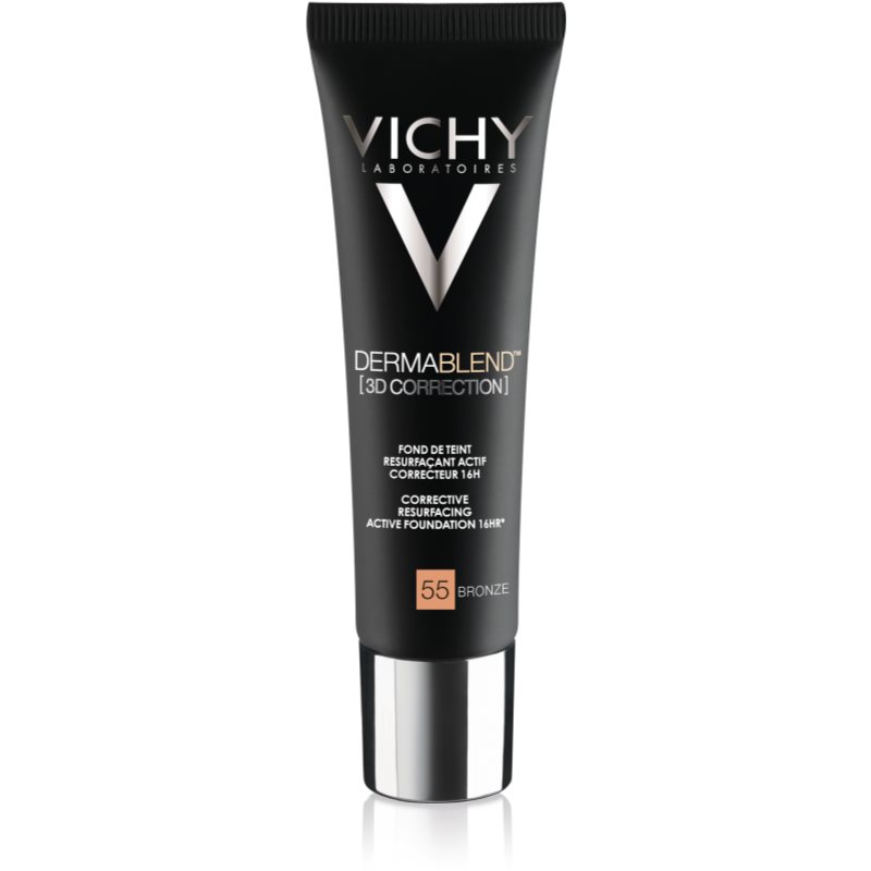 Vichy Dermablend 3D Correction corrective smoothing foundation SPF 25 shade 55 Bronze 30 ml
