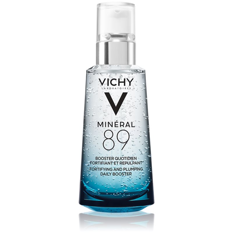Vichy Minéral 89 50 ml pleťové sérum pre ženy na veľmi suchú pleť; na rozjasnenie pleti; spevnenie a lifting pleti; na dehydratovanu pleť