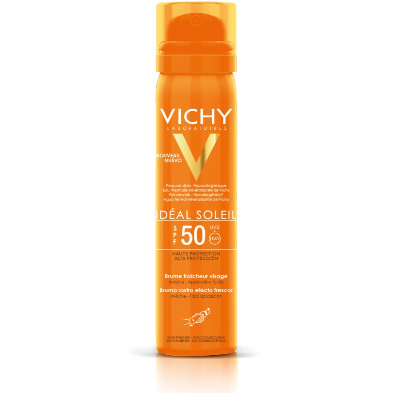 

Vichy Capital Soleil сонцезахисний освіжаючий засіб для обличчя SPF 50