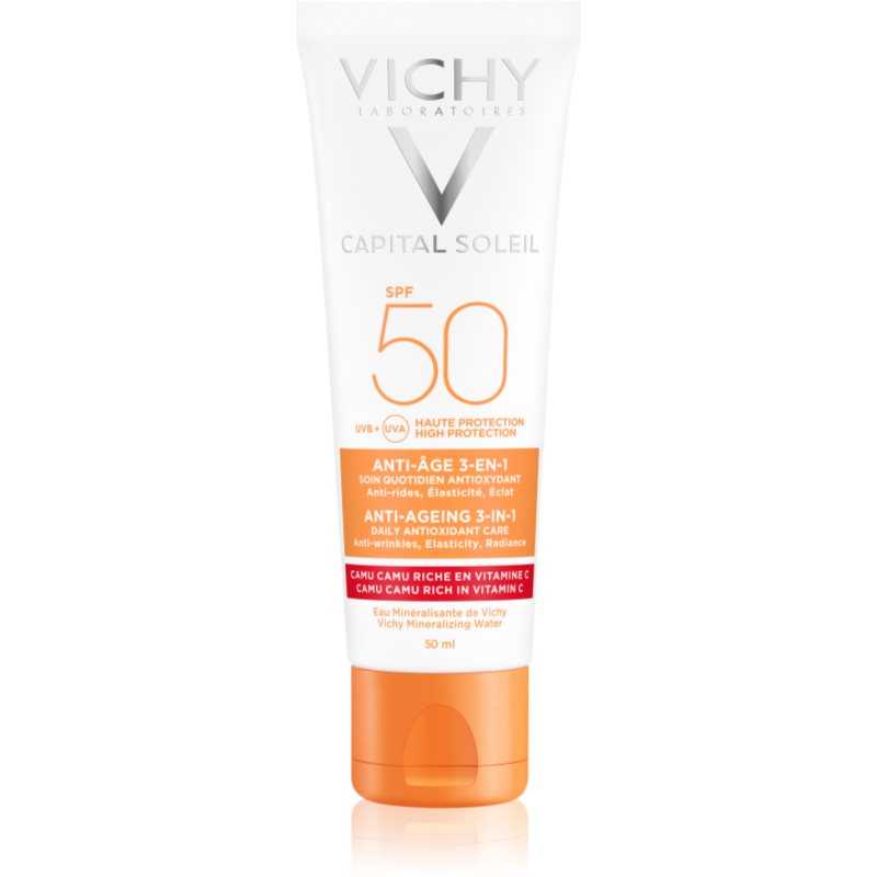 Vichy Capital Soleil Skyddande kräm mot hudens åldrande SPF 50 ml female