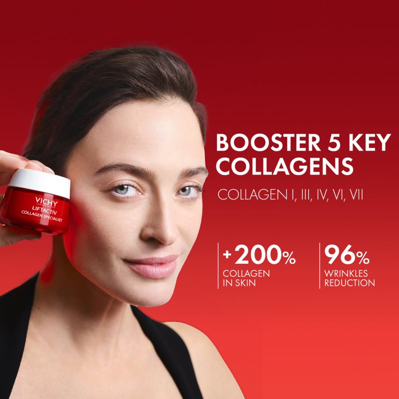 Vichy Liftactiv Collagen Specialist Crème Liftante Rénovatrice Anti-rides 50 Ml