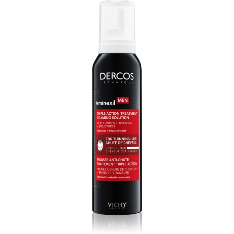 

Vichy Dercos Aminexil Men пінка проти випадіння волосся для чоловіків