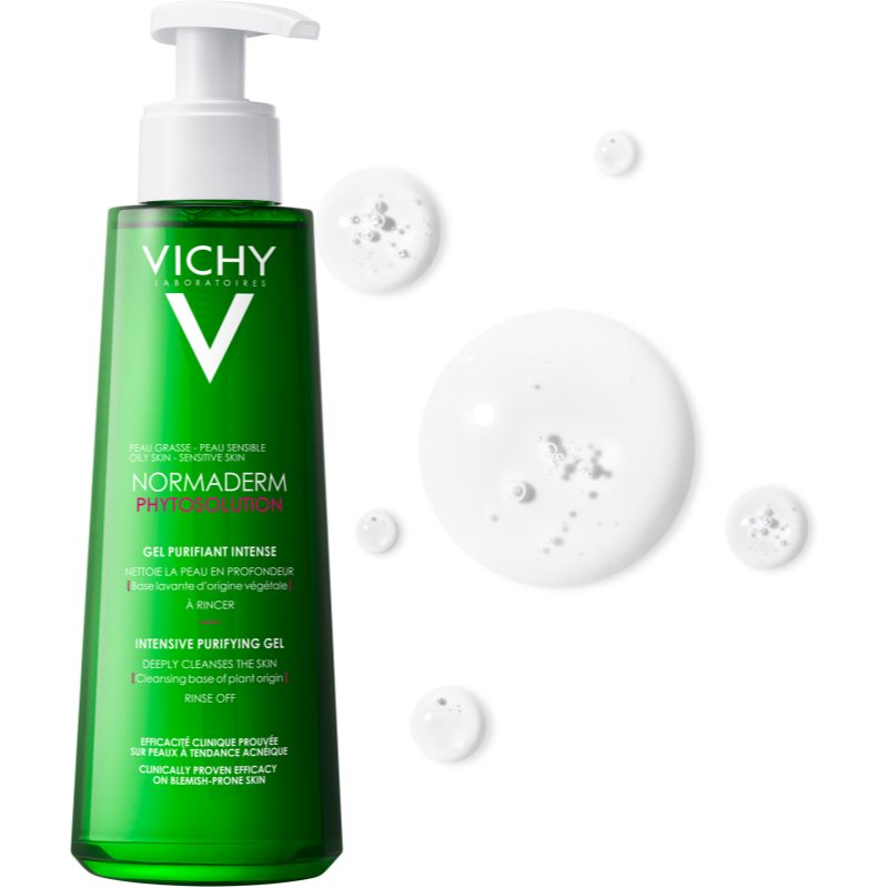 Vichy Normaderm Phytosolution Deep Cleansing Gel Against Imperfections In Acne-prone Skin 200 Ml