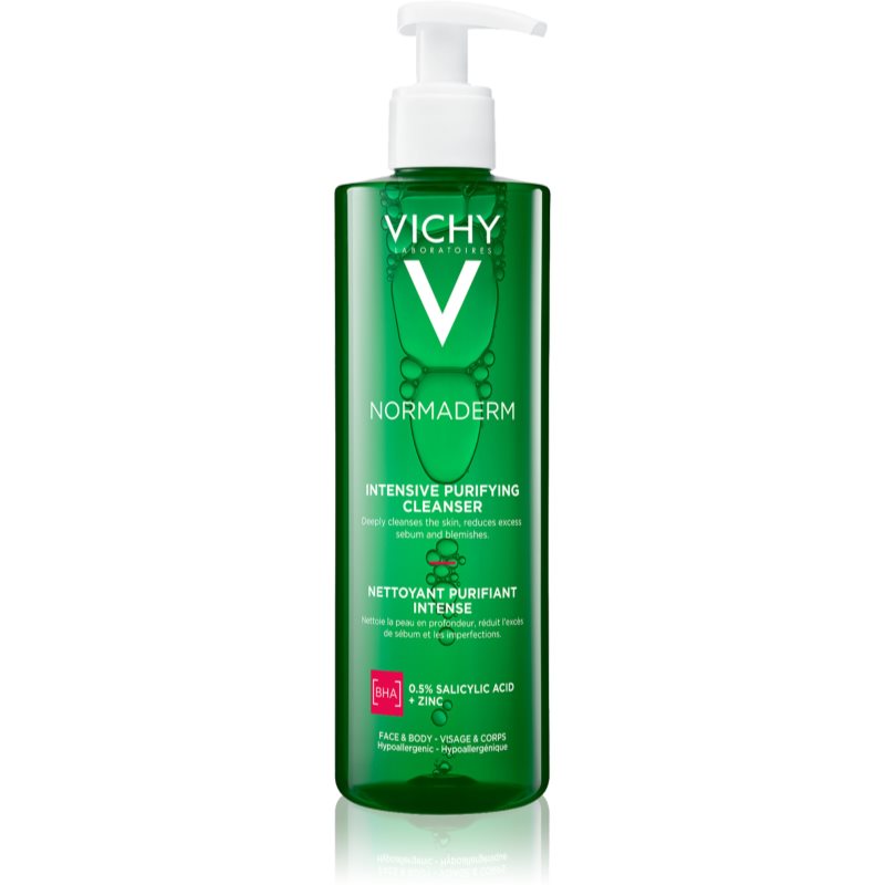 Vichy Normaderm Phytosolution Deep Cleansing Gel Against Imperfections In Acne-prone Skin 400 Ml