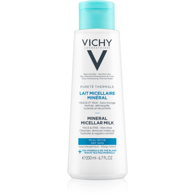 

Vichy Pureté Thermale мінеральне міцелярне молочко для сухої шкіри