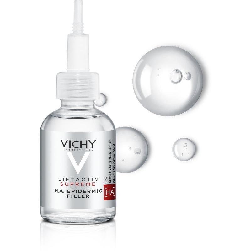 Vichy Liftactiv Supreme H.A. Epidermic Filler сироватка проти старіння шкіри обличчя з гіалуроновою  кислотою 30 мл