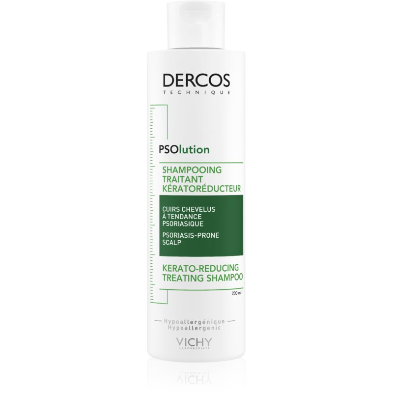 E-shop Vichy Dercos PSOlution hypoalergenní šampon pro vlasou pokožku s lupénkou 200 ml