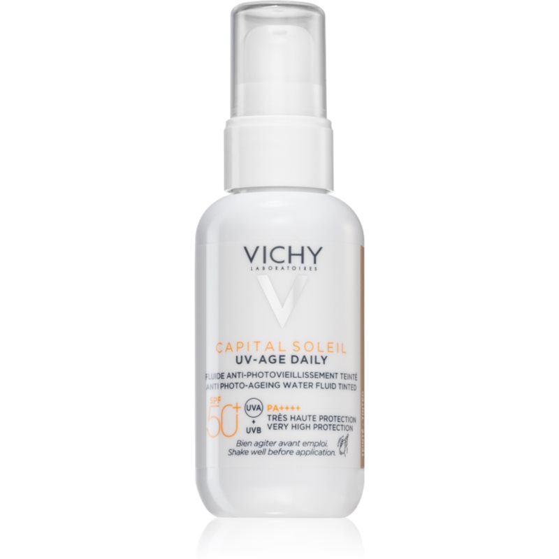 E-shop Vichy Capital Soleil ochranný tónovaný fluid na obličej SPF 50+ 40 ml