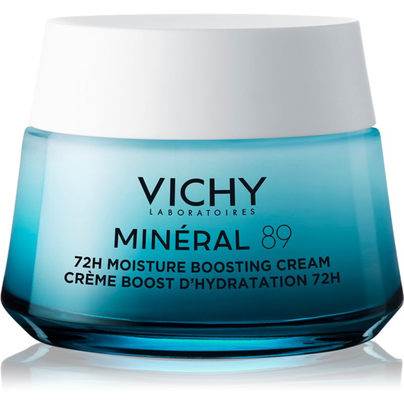 Vichy Minéral 89 72H Moisture Boosting Cream 50 ml denný pleťový krém pre ženy výživa a regenerácia pleti; na dehydratovanu pleť