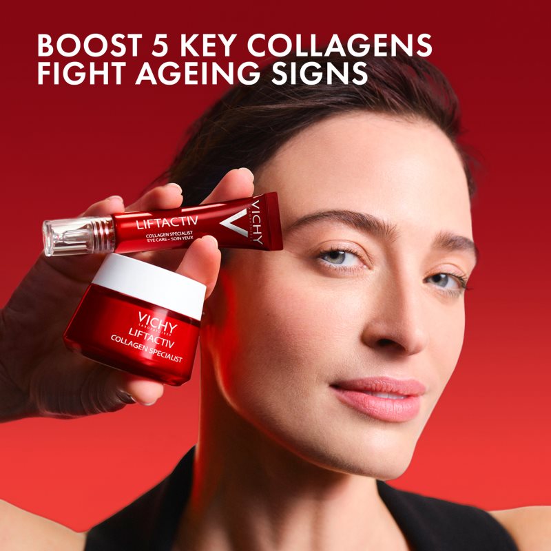 Vichy Liftactiv Collagen Specialist Soin Yeux Anti-signes De Vieillissement 15 Ml