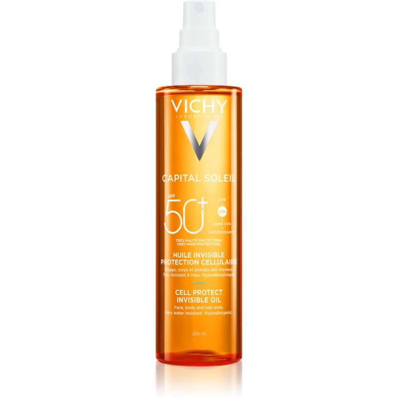 Vichy Capital Soleil Idéal Sol-olja SPF 50+ 200 ml female