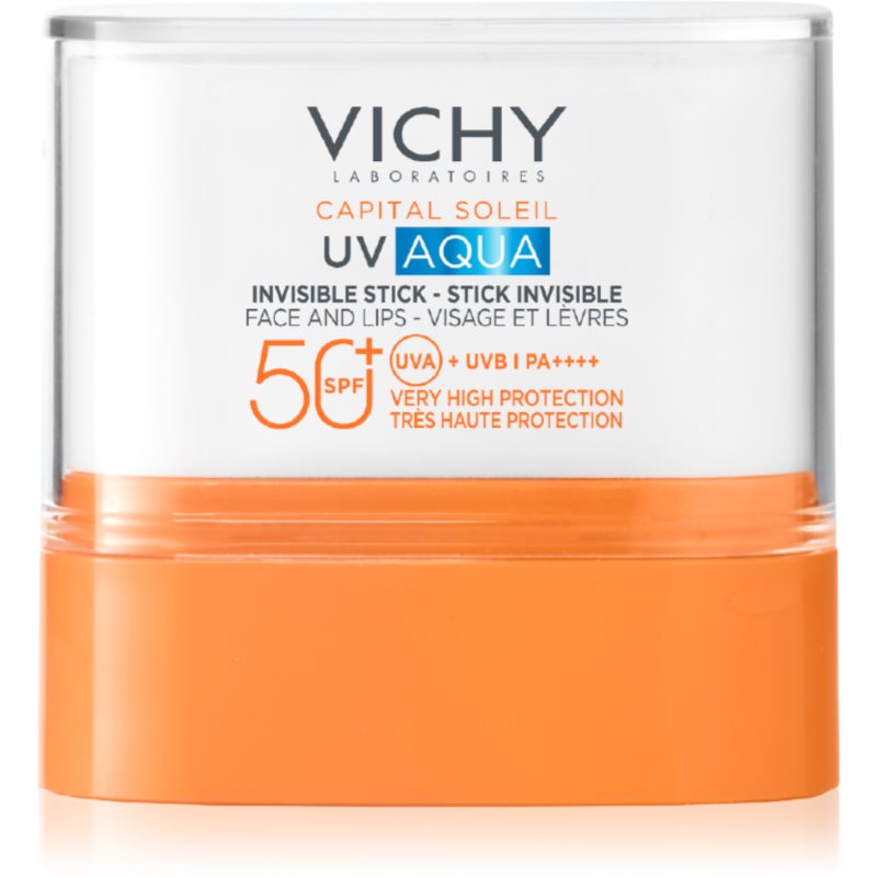 Vichy Capital Soleil UV Aqua opaľovací krém v tyčinke na tvár SPF 50+ 9 g