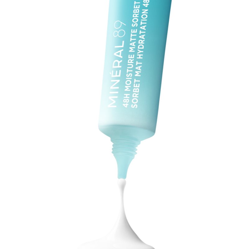 Vichy Minéral 89 48H Moisture Matte Sorbet hydratačný pleťový krém pre mastnú a zmiešanú pleť 40 ml