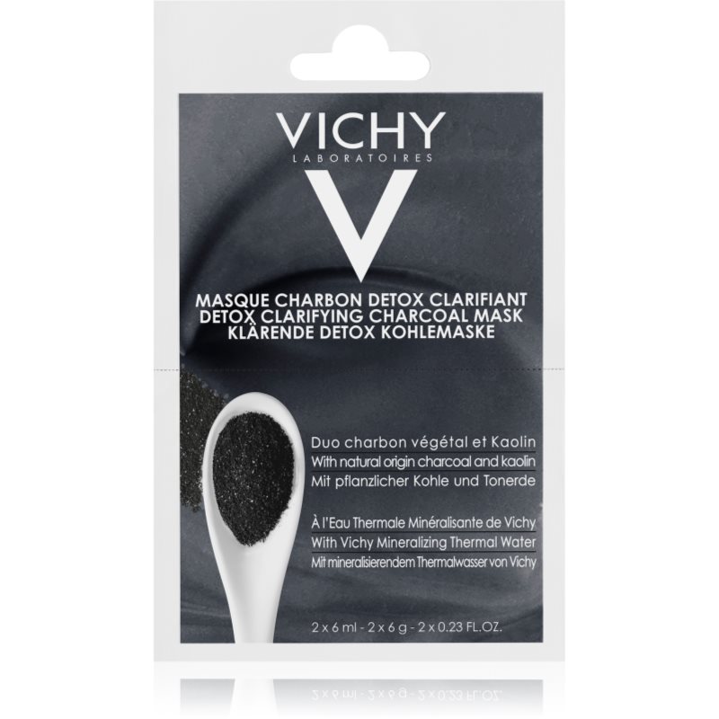 

Vichy Mineral Masks очищуюча маска з активованим вугіллям