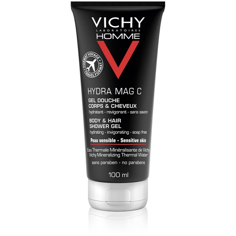 

Vichy Homme Hydra-Mag C гель для душу для тіла та волосся
